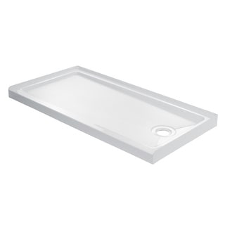 Miseno 59-7/8" x 30" Shower Base with Single Threshold and Right Drain ...